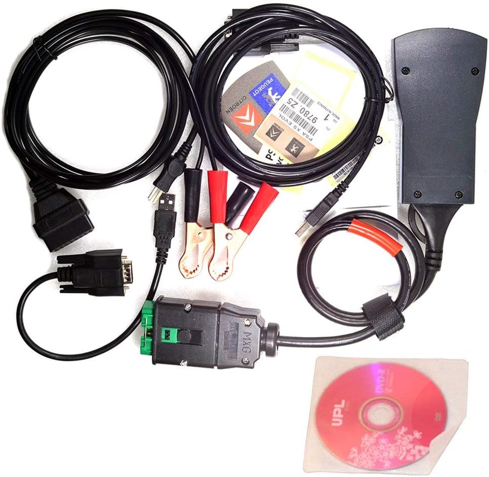 Mandalaa Pp2000 Lexia 3 Obdii Obd2 Diagbox Newest V7.83 Automotive Engine Diagnostic Tool for Citroen Peugeot Car Pp2000 Diagbo