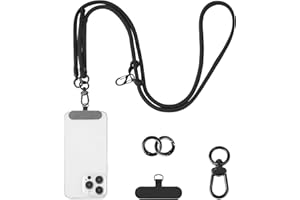 Amaxiu Adjustable Phone Crossbody Lanyards, Thick Nylon Phone Lanyard Strap Around the Neck