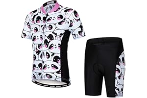 WEIMOMONKEY Kids Cycling Jersey Set Bike Jersey Shorts Children Riding MTB Bicycle Clothing Top Bottom