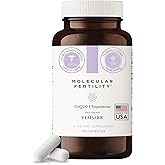 Molecular Fertility CoQ10 Ubiquinol with VESIsorb - Coenzyme Q10 Kaneka QH Ubiquinol Form 100mg Supplement for Women & Men - High Absorption, Reproductive Wellness & Fertility Support - 90 Softgels