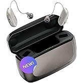 Jabra Enhance Select 700 Clinic-Quality OTC Hearing Aids, Licensed Audiology Services Included, Bluetooth LE Audio & Streaming for iOS/Android, Nearly Invisible & Comfortable, Silver