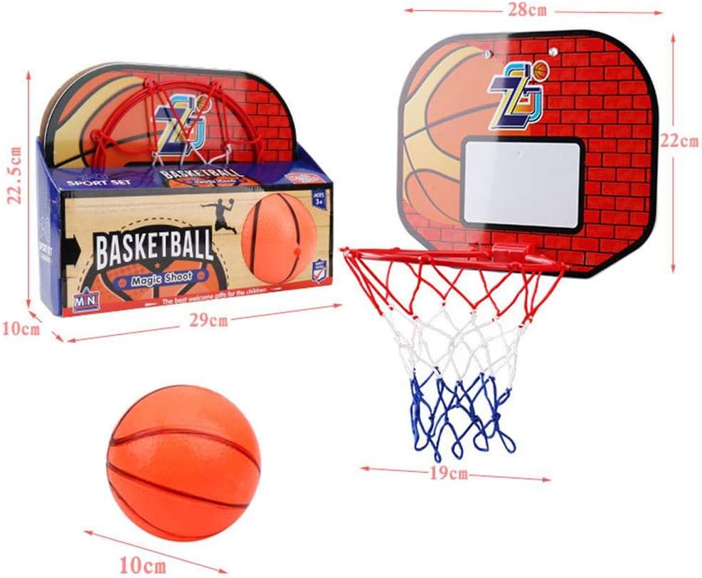 Dacyflower Mini Basketball Hoop Set, Hanging Basketball