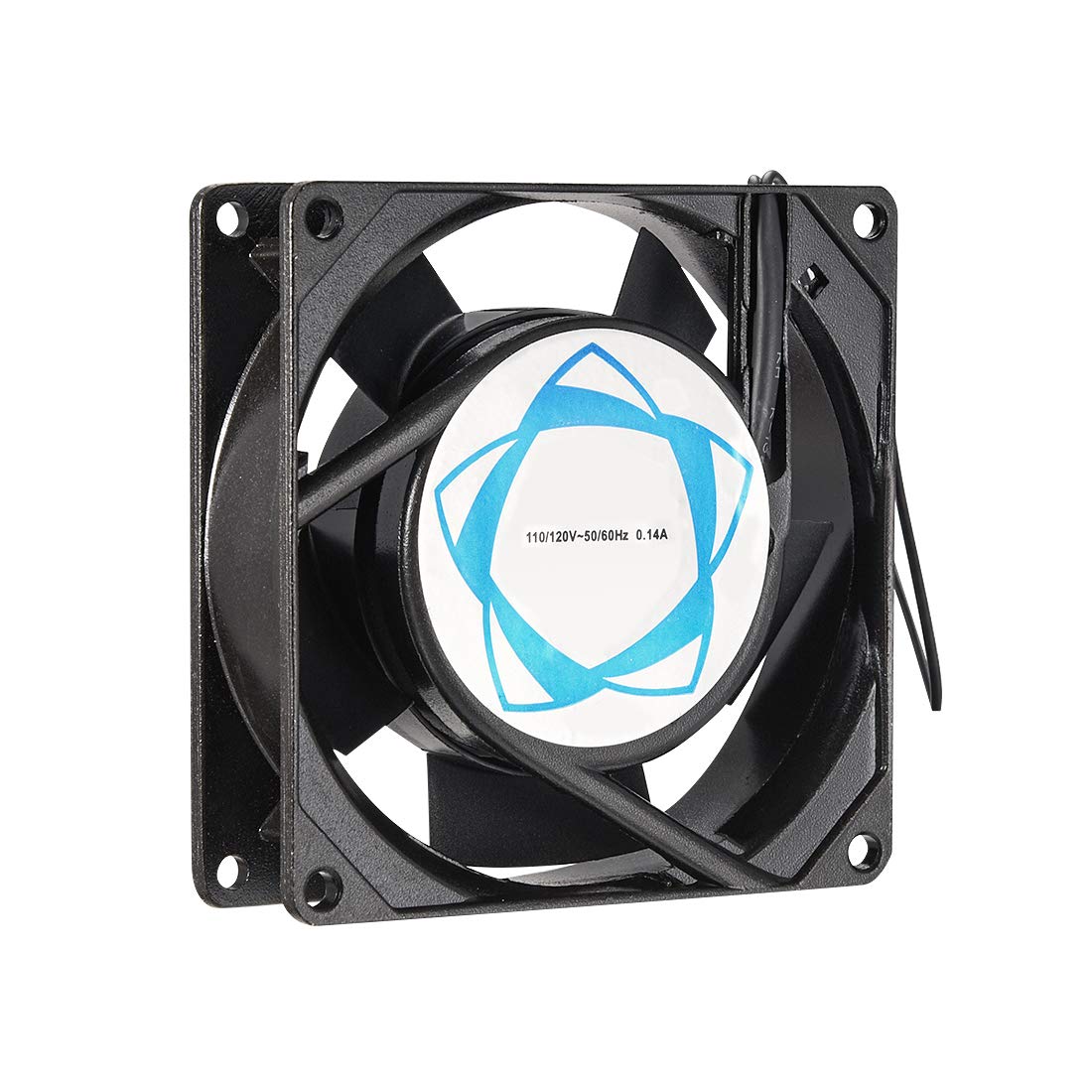 sourcing map Cooling Fan 92mm x 92mm x 25mm SF9225AT AC 110V/120V 0.14A Long Life Sleeve Bearings