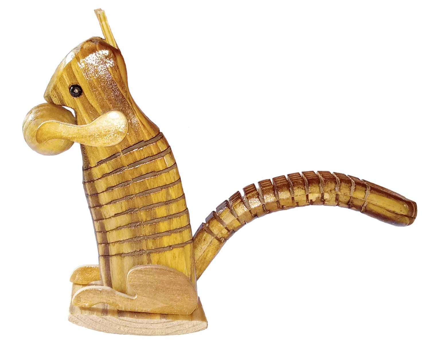 squirrel play wooden tabletop kitchen