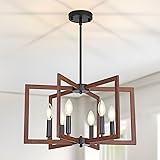 MeiShiDeng 22" Farmhouse Chandeliers for Dining