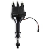 MSD 85773 Pro-Billet Small Cap Distributor for Ford 351C/400/429/460 Black | Black Housing, Cast Iron Gear, Magnetic Pickup, Compact Design, Requires MSD 6, 7 or 8-Series Ignition Control