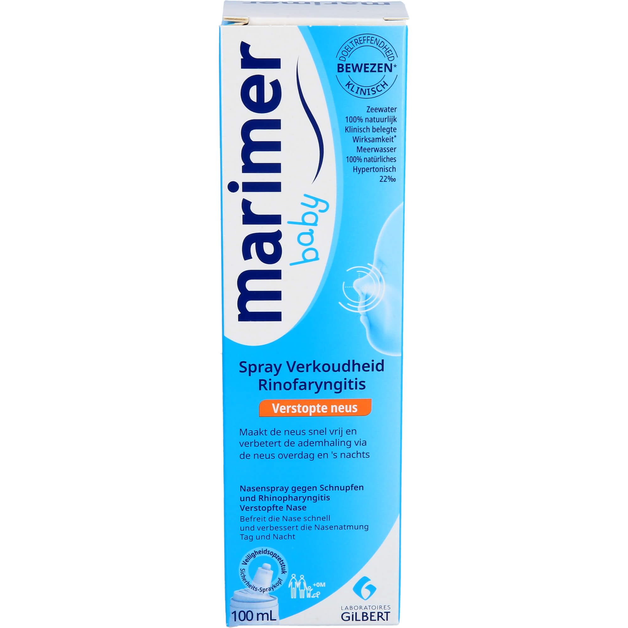 Marimer Baby Cold Rhinopharyngitis Spray 100ml