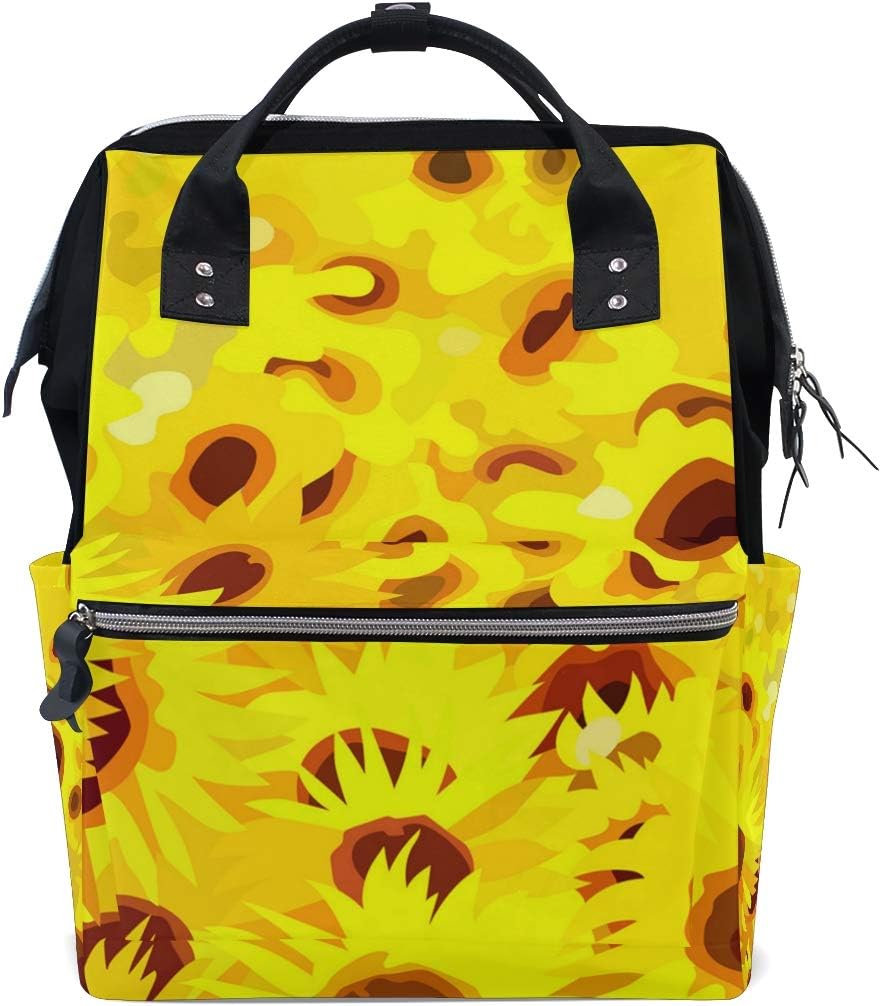 van sunflower backpack