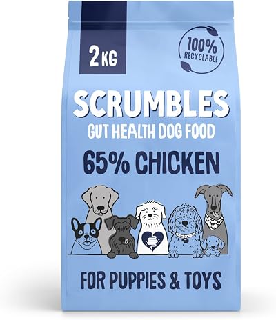 Scrumbles Natural Gluten Free Dog Dry Food With Fresh Chicken 2 Kg