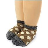WARRIOR ALPACA SOCKS - Dye-Free Infant & Toddler Ankle Socks - Unisex - Baby Alpaca Wool Sox - Temperature Regulating