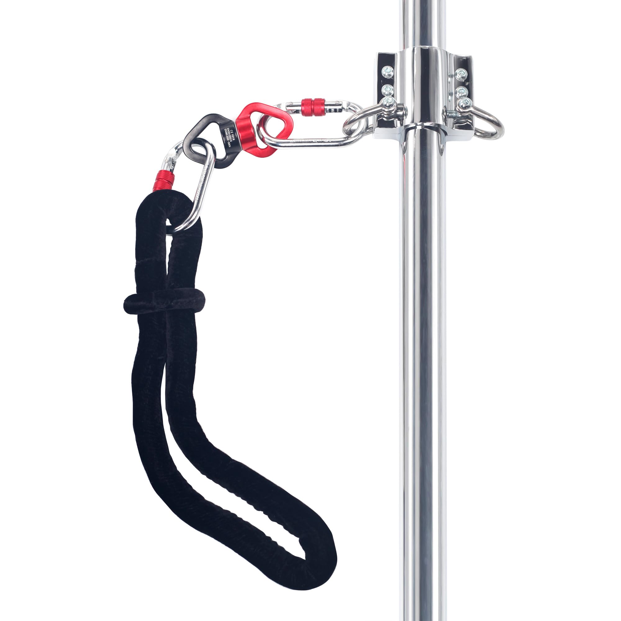 Photo 1 of PRIOR FITNESS Aerial Pole Strap Set Pole Grip Dancing Accessory Silks Silkii Professional Grade Accessory Set for Aerial Yoga and Fitness Training