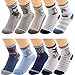 Deer Mum 10x Pairs Boy's Dinosaurs Patterns Socks(3Y-6Y)