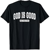Vintage Retro Christian God is Good All The Time T-Shirt