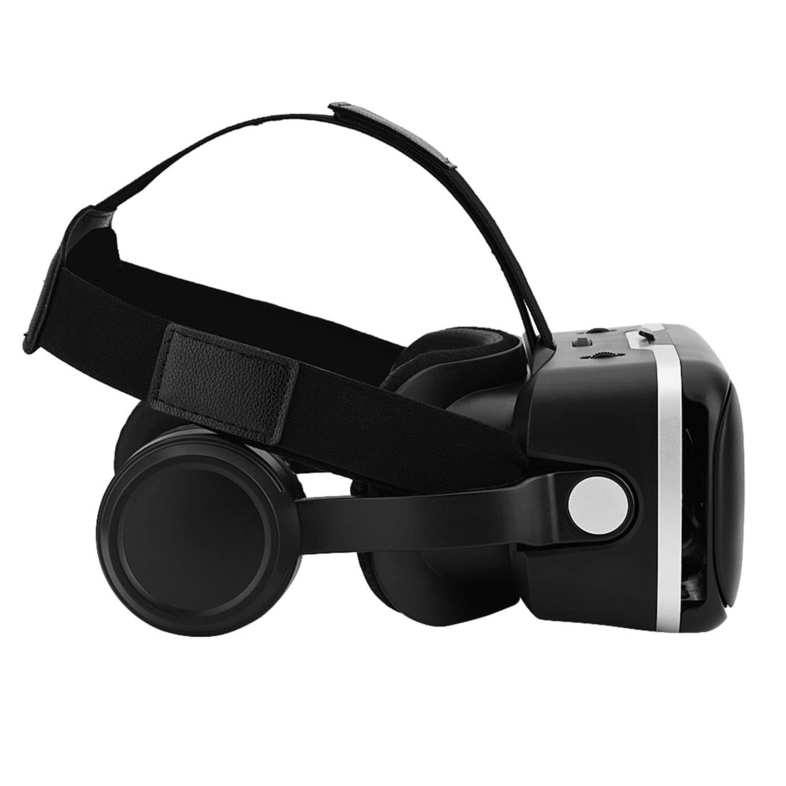 Virtual Reality 3D For VR Glasses Super Lightweight Virtual Reality Super 3D Image Effect 3D Glasses Breathable, Soft and Beautiful (3.5 "-6.0" with Android iOS Compatible Earphones)
