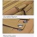 ZY Universal Outdoor Tactical Holster Military Molle Hip Waist Belt Bag Wallet Pouch Purse Phone Case with Zipper for iPhone 7 6s Plus 5S Samsung Galaxy S7 S6 LG HTC and More (Khaki)