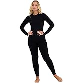 Artiko Women’s Thermal Underwear Set – Long Johns for Women Base Layer, Fleece-Lined Thermals Cold Weather | Top and Leggings
