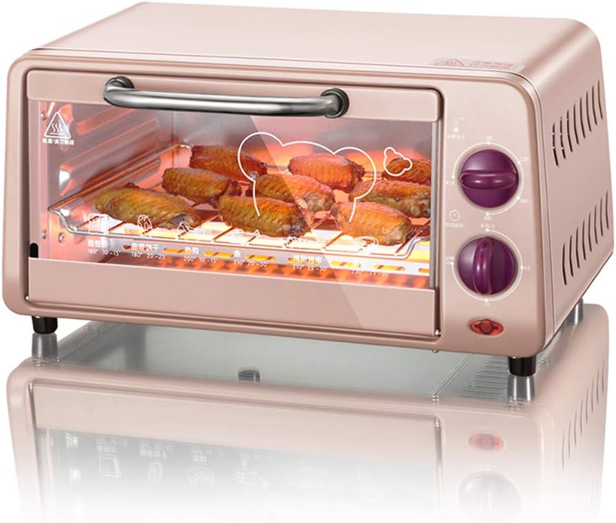 Mini Toaster Oven, Countertop Convection Stainless Steel Oven W