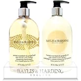 Baylis &amp; Harding Sweet Mandarin &amp; Grapefruit 16.9 Ounces Hand Wash &amp; Lotion