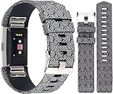 Huishang Charge 2 Wrist Band for Fitbit charge 2 Heart Rate+ Fitness Wristband Replacement bands (Wind)