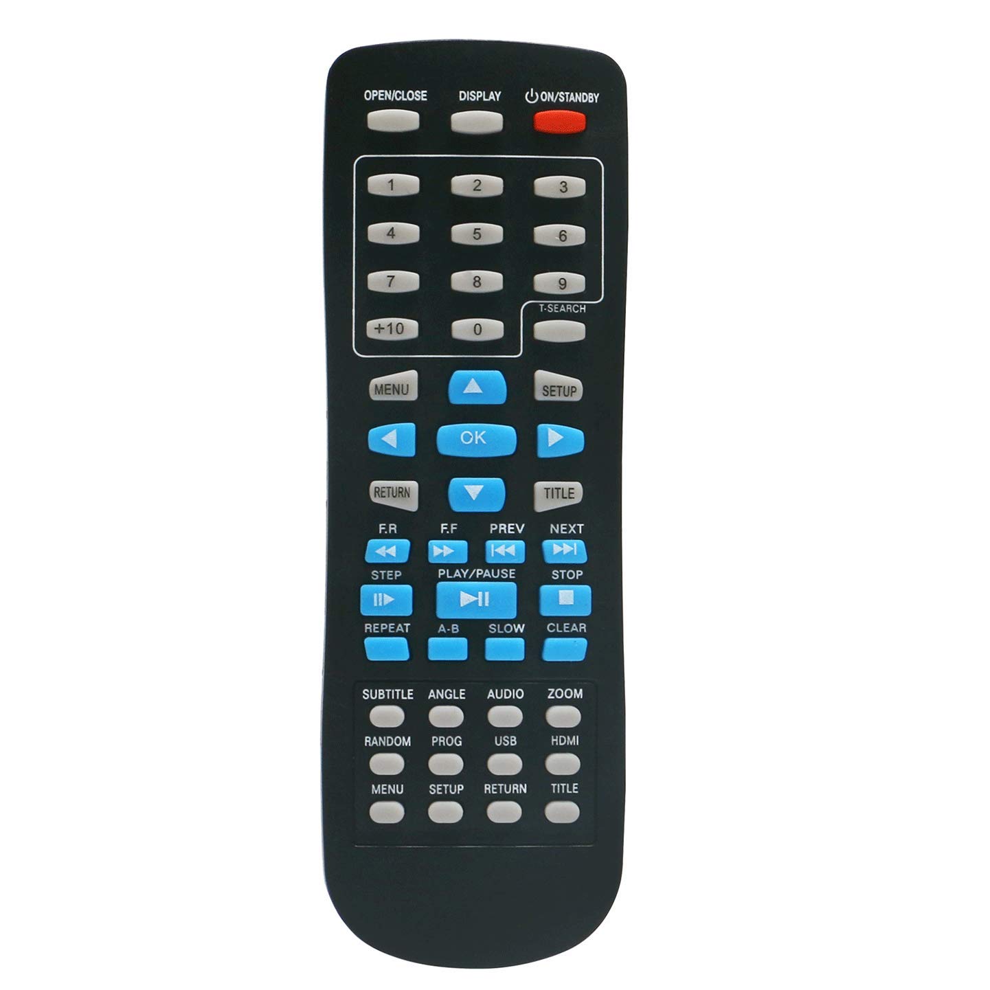 VINABTY SE-R0335 SE-R0336 Remote Control Replace for Toshiba DVD Player SD2010KB SD-2010KR SD2010 SD290EKB SD291EKE SD3005KB SD-291EKF SD3010KB SD390EKB