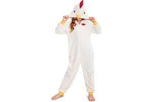 Unisex Kids Halloween Hooded Animals Onesie Zipper Cute Costume 4-12 Years