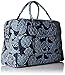 Vera Bradley Women's Cotton Weekender Travel Bag, Blue Bandana, One Size
