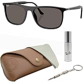 Ray-Ban RB2216 Rectangle Sunglasses with Official RAYBAN Eyewear Kit