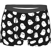 Zynphebag Men's Halloween Fruit Pinapple Boxer Briefs Underwear Pumpkin Breathable Comfortable Fit Perfect Everyday Wear