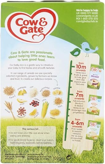 cow and gate baby rice ingredients