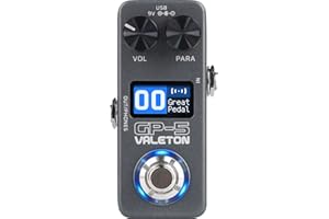 Valeton GP-5 Compact Multi-Effects Processor – SnapTone & IR Loader, 100+ Effects, Bluetooth, USB Audio Interface