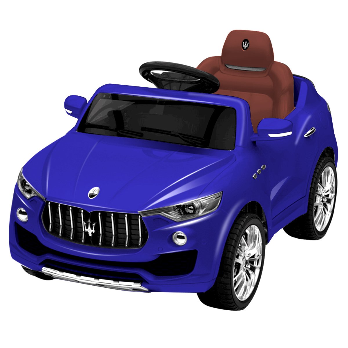 Costzon Kids Ride On Car, Licensed Maserati 6V Battery Powered Vehicle,  Parental Remote Control & Manual Modes w/Opening Doors, Swing Function,  Bluetooth, ...