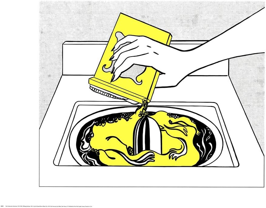 Washing Machine by Roy Lichtenstein Art Print, 32 x 24 inches