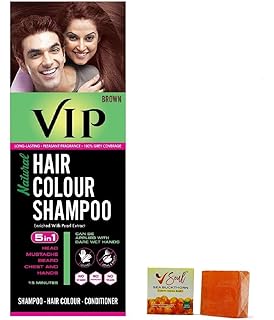 Buy Vip Hair Color Shampoo 180ml Online At Low Prices In India