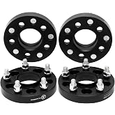 2x 20mm Hubcentric Wheel Spacers 5x100 For Toyota Corolla Matrix Prius Scion XD – Black