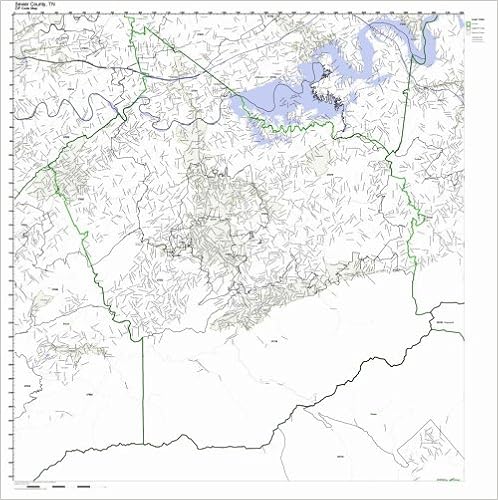 Sevier County Zip Code Map Sevier County, Tennessee Tn Zip Code Map Not Laminated: Office Products -  Amazon
