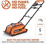 Evolution Power Tools H320-E Hulk Electro Plate Compactor 230V 130W 5Kn view 2