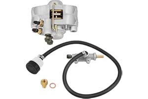 M MATI Rear Brake Caliper & Master Cylinder for Polaris Scrambler 400 500 1998-2004 Magnum 325 500 X-pedition 325 425 1999-2001 Trail Blazer 250 400 Trail Boss 325 330 Xplorer 250 400 Sport 400 1999-2004