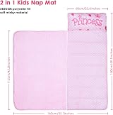 Decalsweet Princess Nap Mat for Kids - Blanket, Pillow & Mat All-in-One view 2