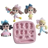 Cute Hair #3 Silicone Mold MA 758