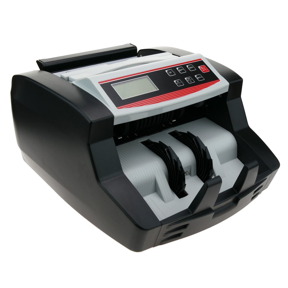 Contador de billetes y detector de billetes de euro con sistema UV