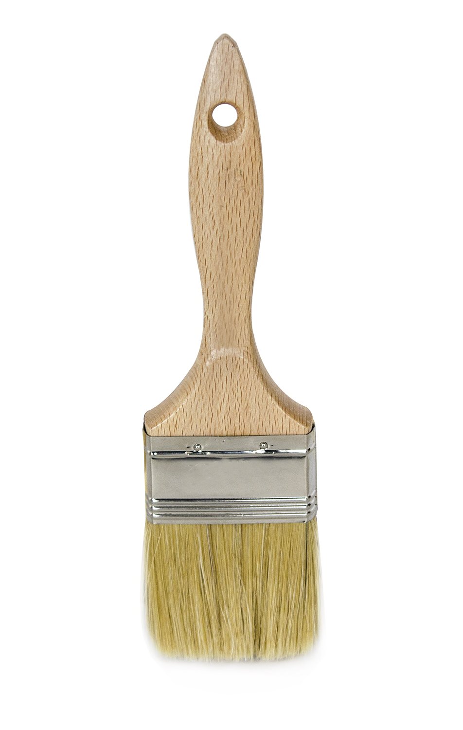 Bon 34-171 American Style Flat Brush - White Bristle 3-inch