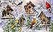 Evergreen Birds of a Feather Embossed Floor Mat, 18 x 30 inches