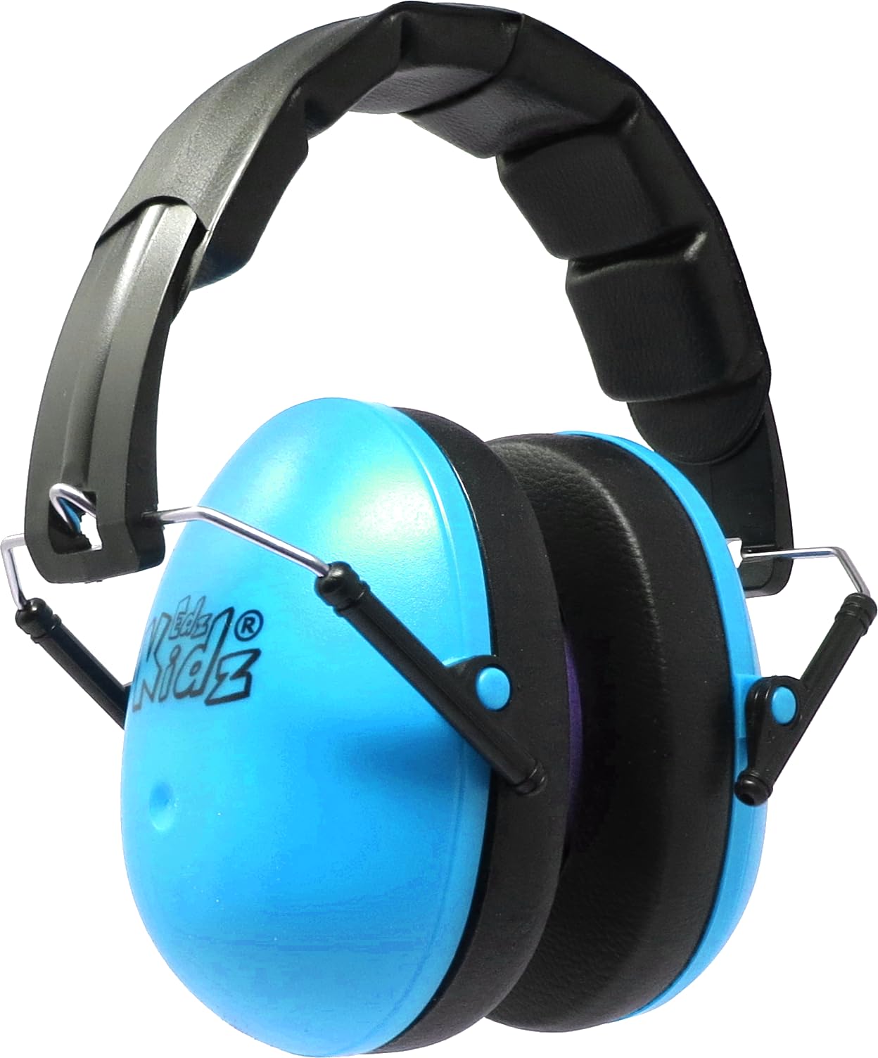 Edz Kidz. Kids Ear Defenders Children Girls Boys Toddlers and Teens. Hearing Protection for Kids. Earmuffs for Autism. Great Noise Reduction. CE Certified (Blue)