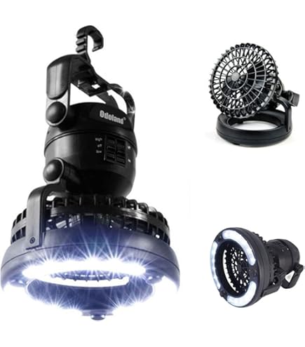 iMBAPriceﾃつｮ Deluxe Outdoor Camping 2-In-1 Combo 18 Super Bright LED Lantern and Fan (CFAN-LED) by iMBAPrice qqffhab Amazon.com: 2 in 1 Camping Outdoor Fan with LED Light : Sports