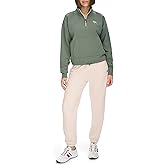 Tommy Hilfiger womens Quarter Zip Fleece Pullover Sweatshirt