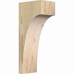 Ekena Millwork COR04X06X14HUN00RDF 4"W x 6"D x 14"H
