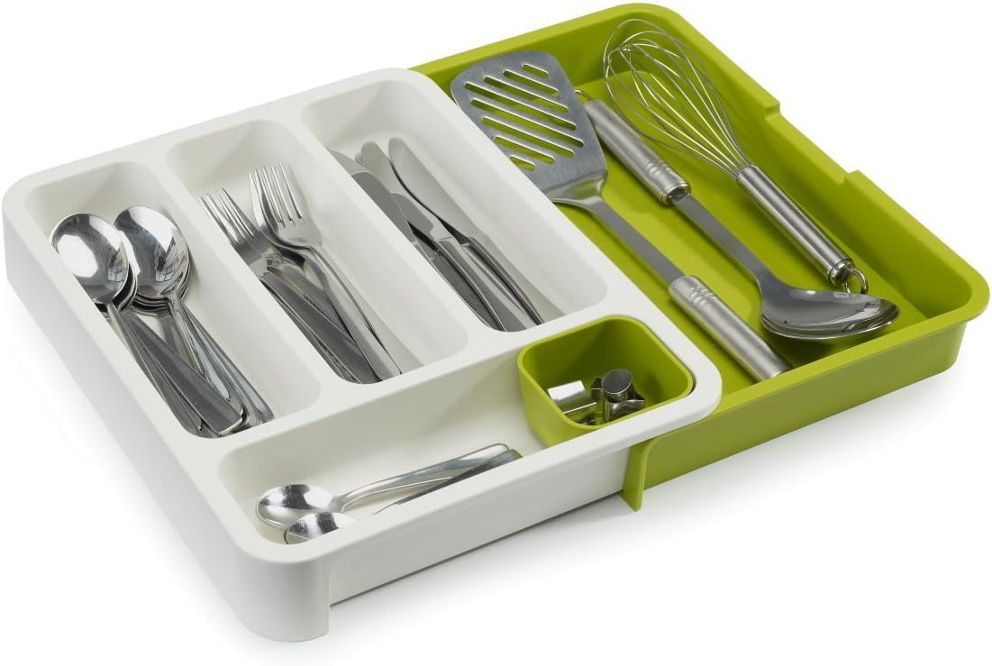 Goank DrawerStore Expandable Cutlery Tray Drawer Storage Utility Organizer