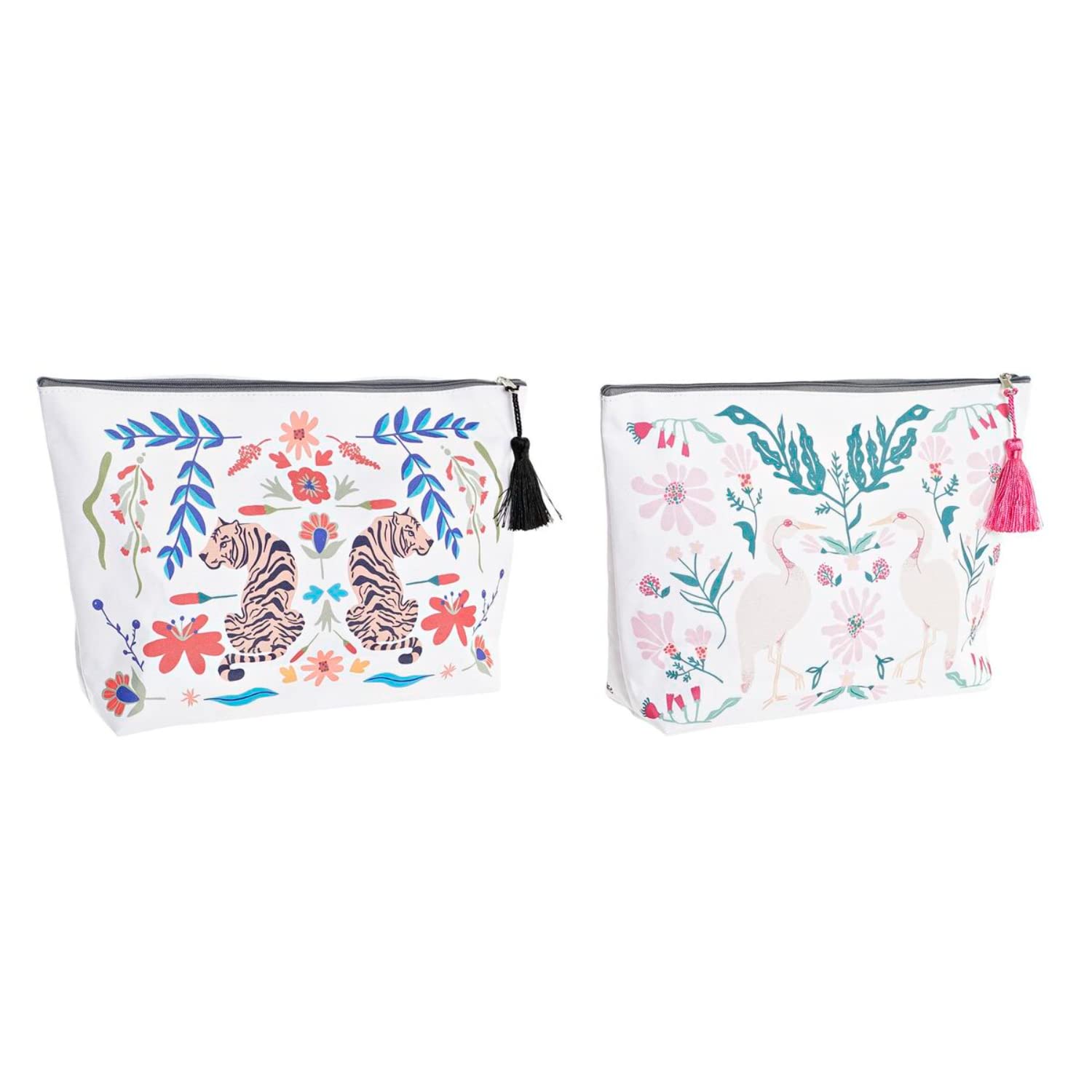 DKD Home Decor Toiletry Bag Standard, Colourful, Estándar