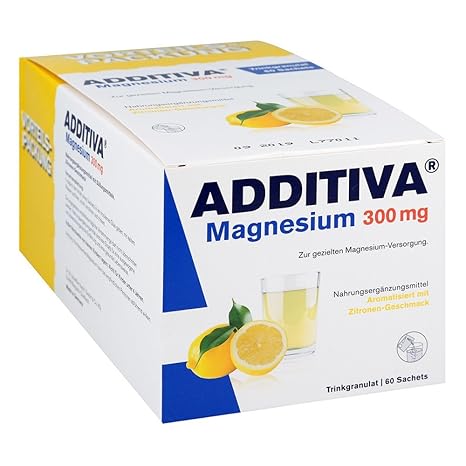 Additiva Magnesium 300 mg N Pulver 60 stk