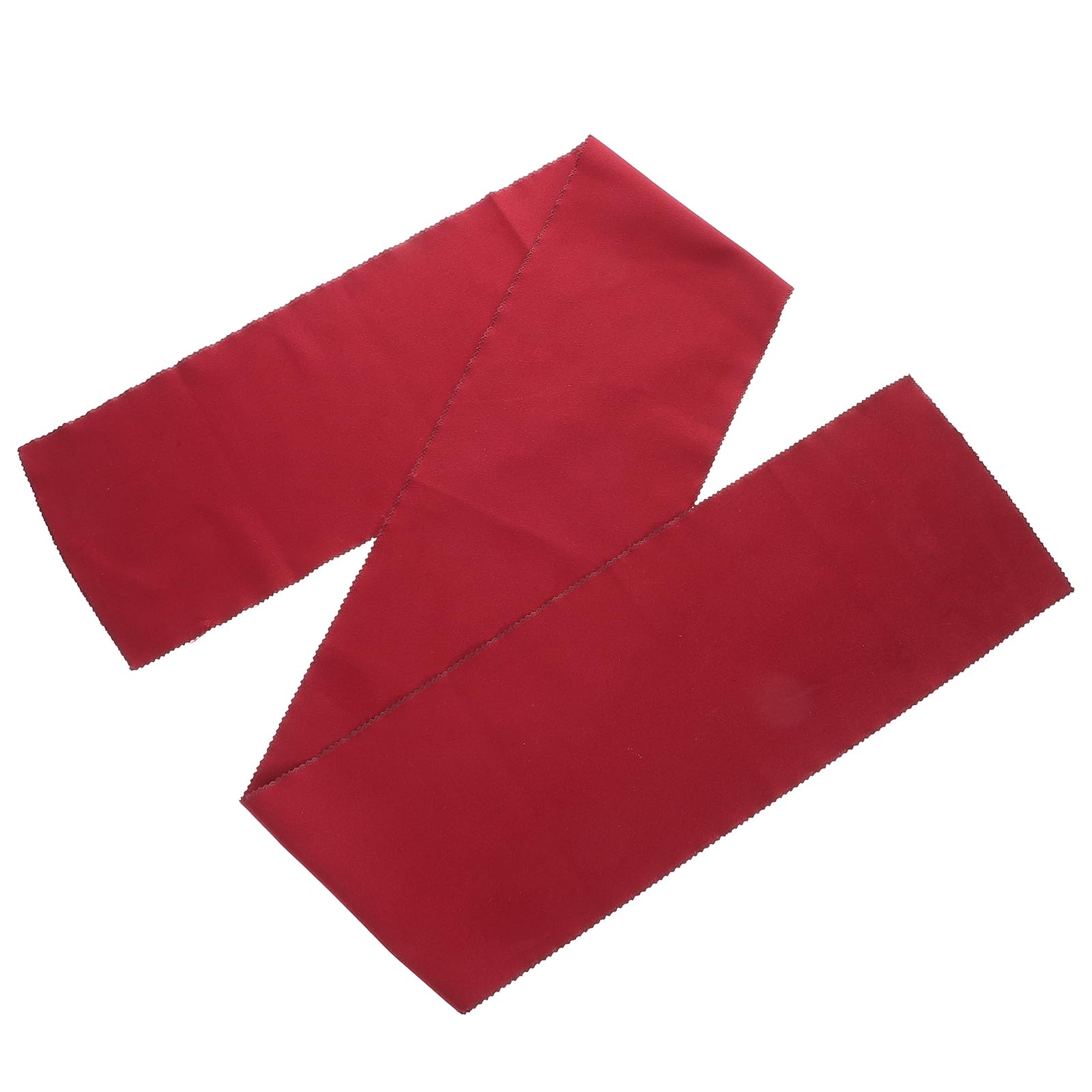 Photo 1 of ULTNICE Piano Keyboard Anti-Dust Cover Key Cover Cloth for Piano Cleaning Care Burgundy